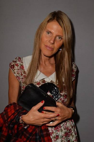 MNT_8644 <strong>2014年春夏コレクション会場スナップ</strong> Anna Dello Russo|アンナ・デッロ・ルッソ (ディーゼル ブラック ゴールドの会場にて・ニューヨーク)