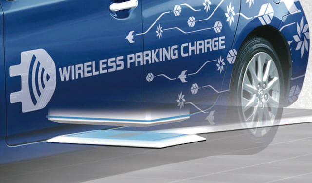 トヨタがワイヤレス充電の実証実験をスタート｜Toyota ギャラリー 