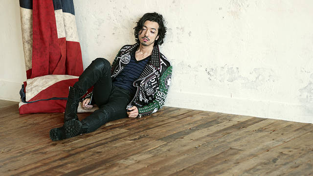 DIESEL BLACK GOLD - DIESEL BLACK GOLD スタッズ レザー ライダース