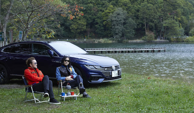 中村獅童と祐真朋樹がアルテオンで繰り広げるUnexpectedな旅|Volkswagen