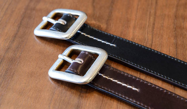 KREIS」のコードバンを使ったミリタリードレスベルトの魅力｜LAKOTA  