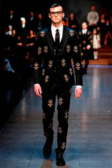 DOLCE & GABBANA|2015-16年秋冬 メンズコレクション