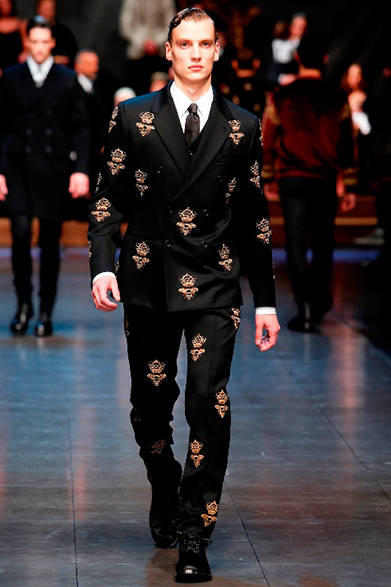 DOLCE & GABBANA|2015-16年秋冬 メンズコレクション