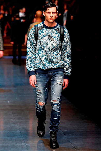 DOLCE & GABBANA|2015-16年秋冬 メンズコレクション