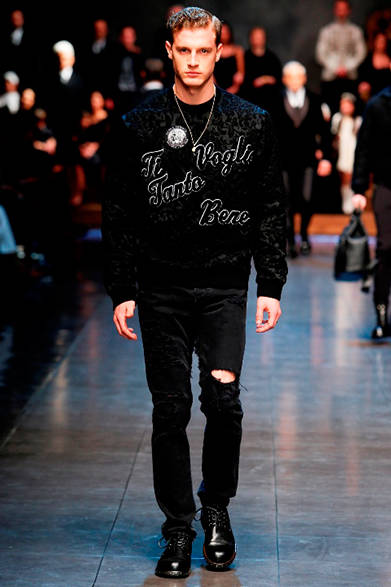 DOLCE & GABBANA|2015-16年秋冬 メンズコレクション