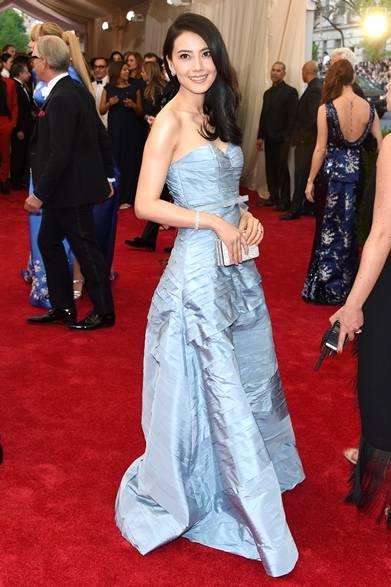 "China: Through The Looking Glass" Costume Institute Benefit Gala - Arrivals ドレス:マイケル・コース<br /><br />
Photo credit: Getty Images