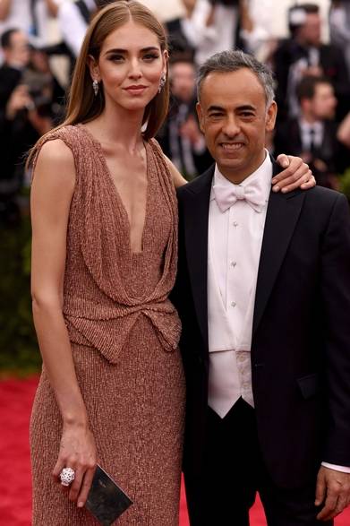 "China: Through The Looking Glass" Costume Institute Benefit Gala - Arrivals On Ciara Ferragni<br />
ドレス&クラッチ:カルバン・クライン コレクション