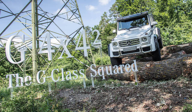 Mercedes-Benz G Class 4x4|メルセデス・ベンツ Gクラス スクエアード 035 限定モデル「Gクラス 6x6」の機構を受け継ぐオールラウンドモデル