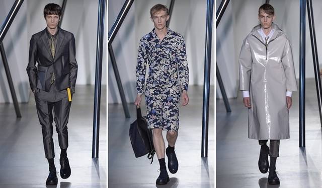 ジル・サンダー カーディガン ネイビー紺 2016年春夏メンズコレクション ジル・サンダー カーディガン ネイビー紺 2016年春夏メンズ