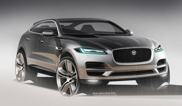 Jaguar F-Pace|ジャガー Fペース デザインスケッチ 100 Jaguar F-Pace|ジャガー Fペース デザインスケッチ