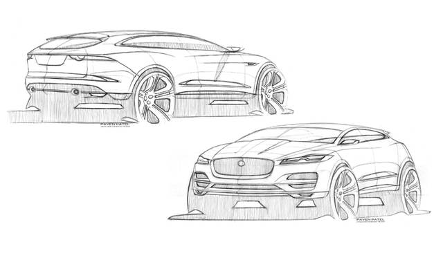 Jaguar F-Pace|ジャガー Fペース デザインスケッチ 103 Jaguar F-Pace|ジャガー Fペース デザインスケッチ