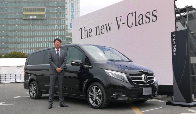 Mercedes-Benz V 220 d Avantgrade Extra-long|メルセデス・ベンツ V 220 d アバンギャルド エクストラロング 001 メルセデス・ベンツ日本 代表取締役社長兼CEOの上野金太郎氏
