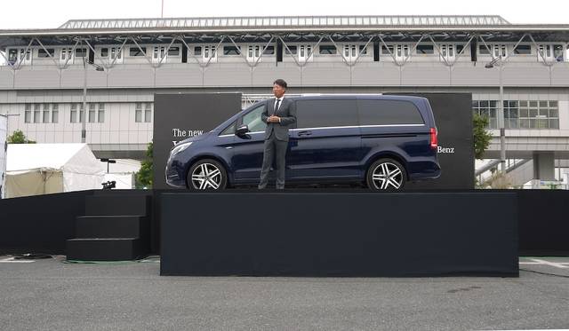 Mercedes-Benz V 220 d Avantgrade long|メルセデス・ベンツ V 220 d アバンギャルド ロング 003 メルセデス・ベンツ日本 代表取締役社長兼CEOの上野金太郎氏