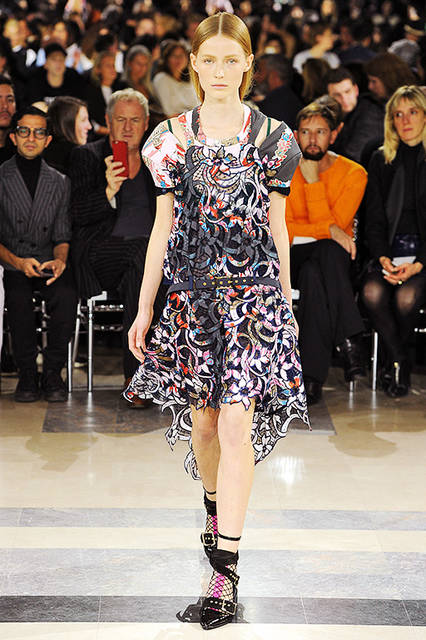 SACAI サカイ 2016SS Resort メッシュノースリーブトップス