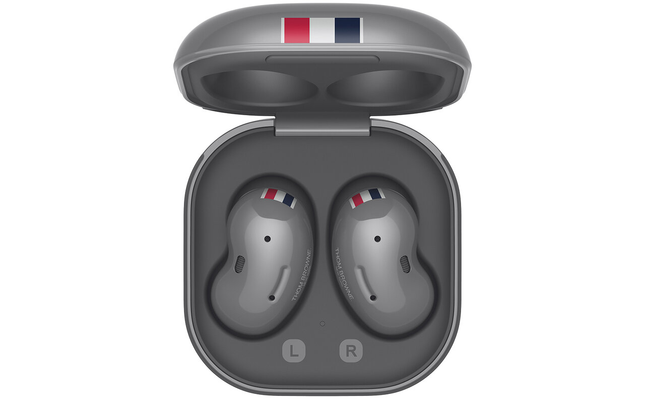 Galaxy Buds Live Thom Browneコラボ　レザーケースつき Galaxy Buds Live Thom Browneコラボ レザーケースつき