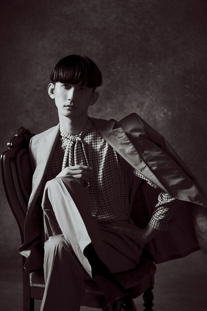 LANVIN COLLECTION ランバン コレクション フーディコートグレー