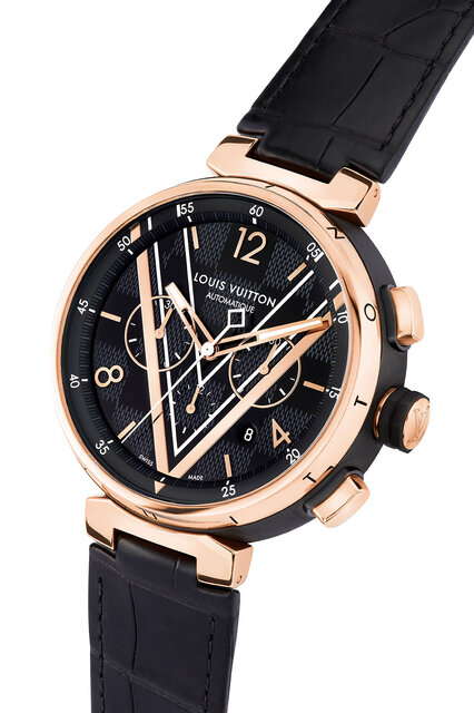 WatchworldLOUIS VUITTON ルイヴィトンダミエ グラフ この明解ビジュアルが、ルイ・ヴィトン。新作「タンブール