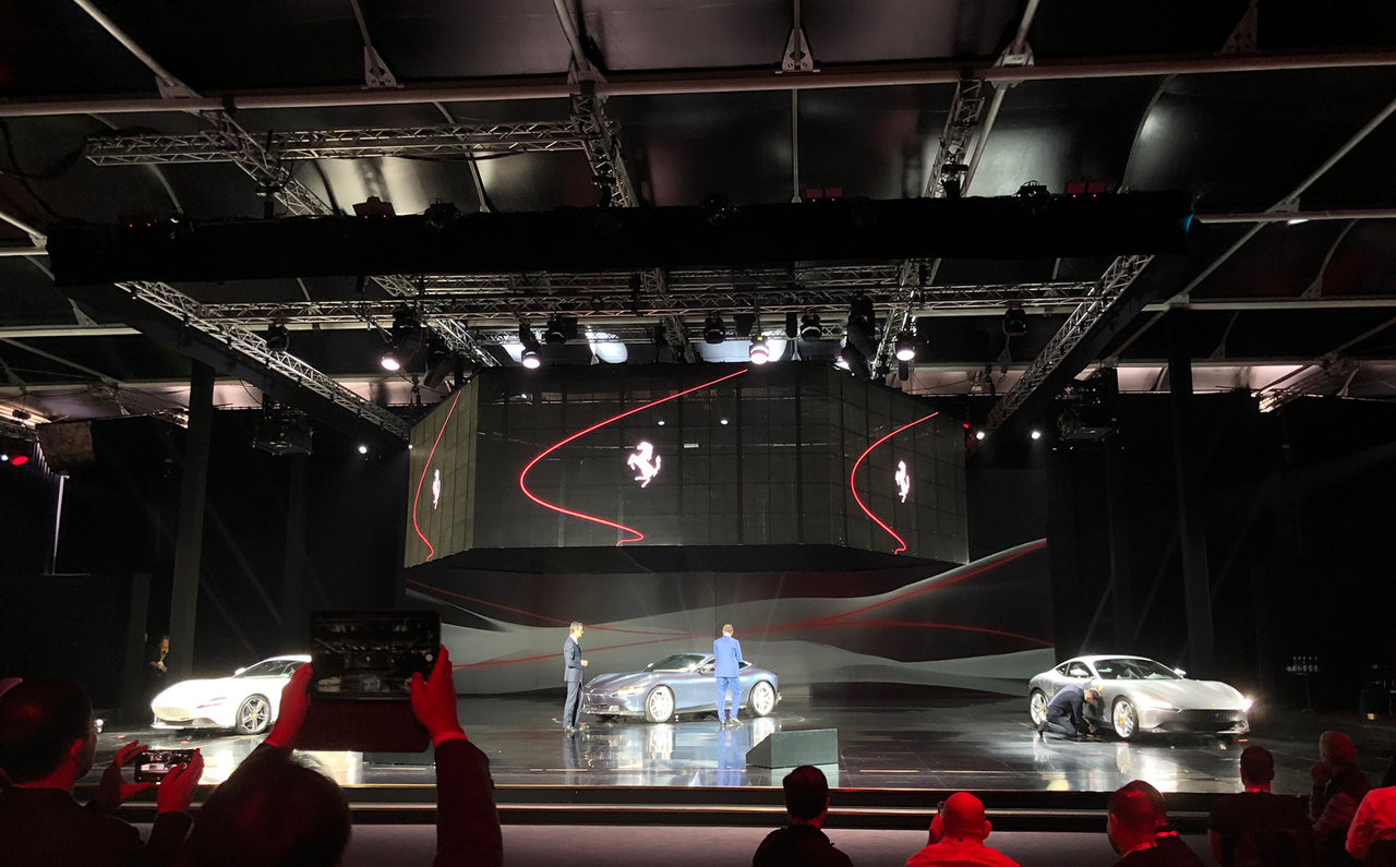 現代によみがえった ドルチェ ヴィータ フェラーリ ローマ発表会リポート Ferrari Web Magazine Openers ウェブマガジン オウプナーズ