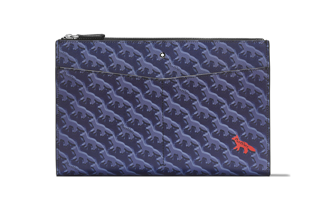 MONTBLANC × MAISON KITSUNÉ レザーカプセルコレクションを発表