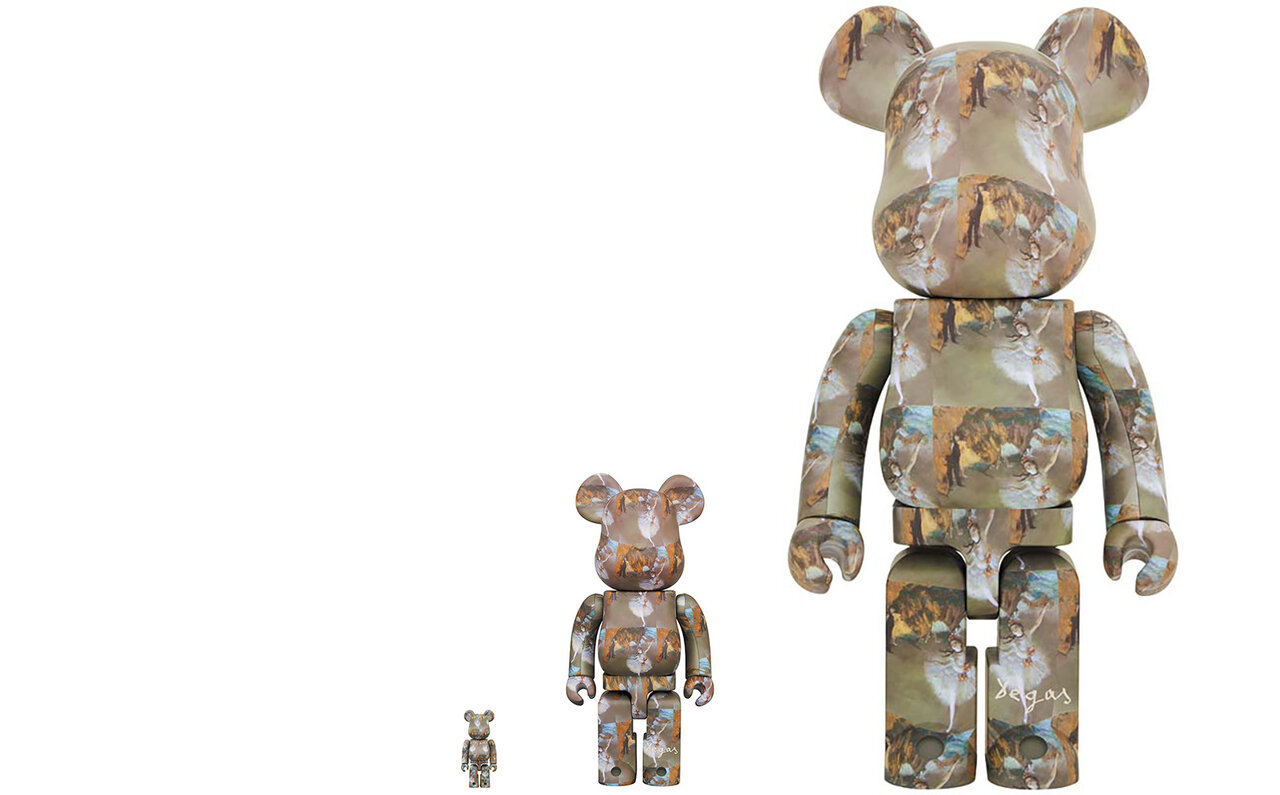 BE@RBRICK Edgar Degas "Ballet"