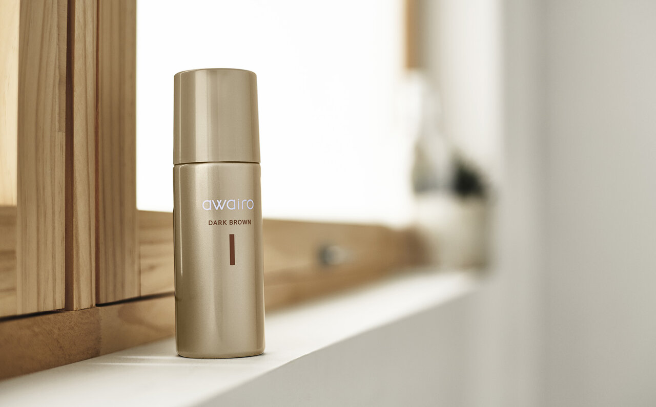 awairo アワイロ ムースヘアカラー ライトブラウン 白髪用 3本セット