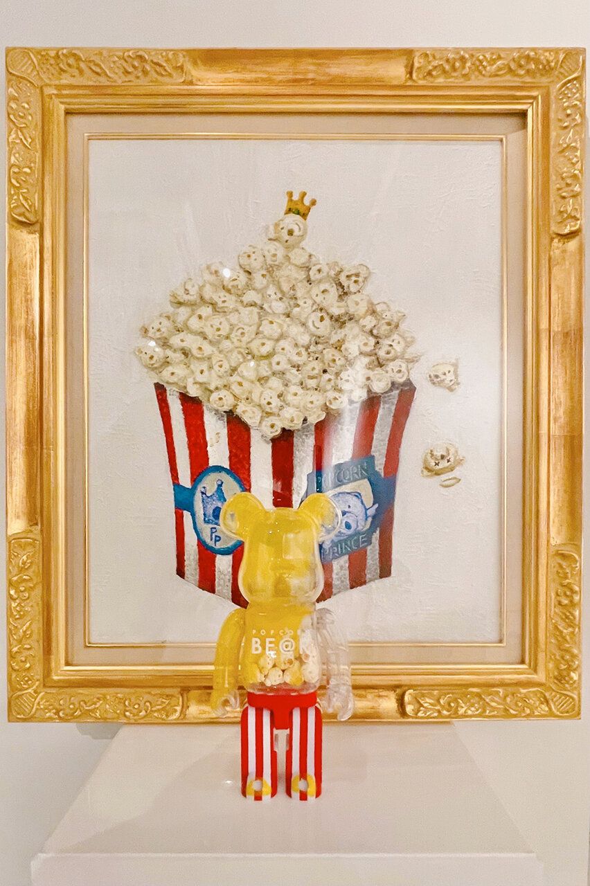 BE@RBRICK POPCORN 拘り BE@R Chocolate 400％ 