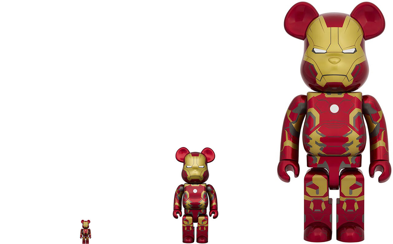 MEDICOM TOY - 本物師匠 BE@RBRICK x KAWS Companion (Grey) 1000%, 2002 – MEDICOM TOY