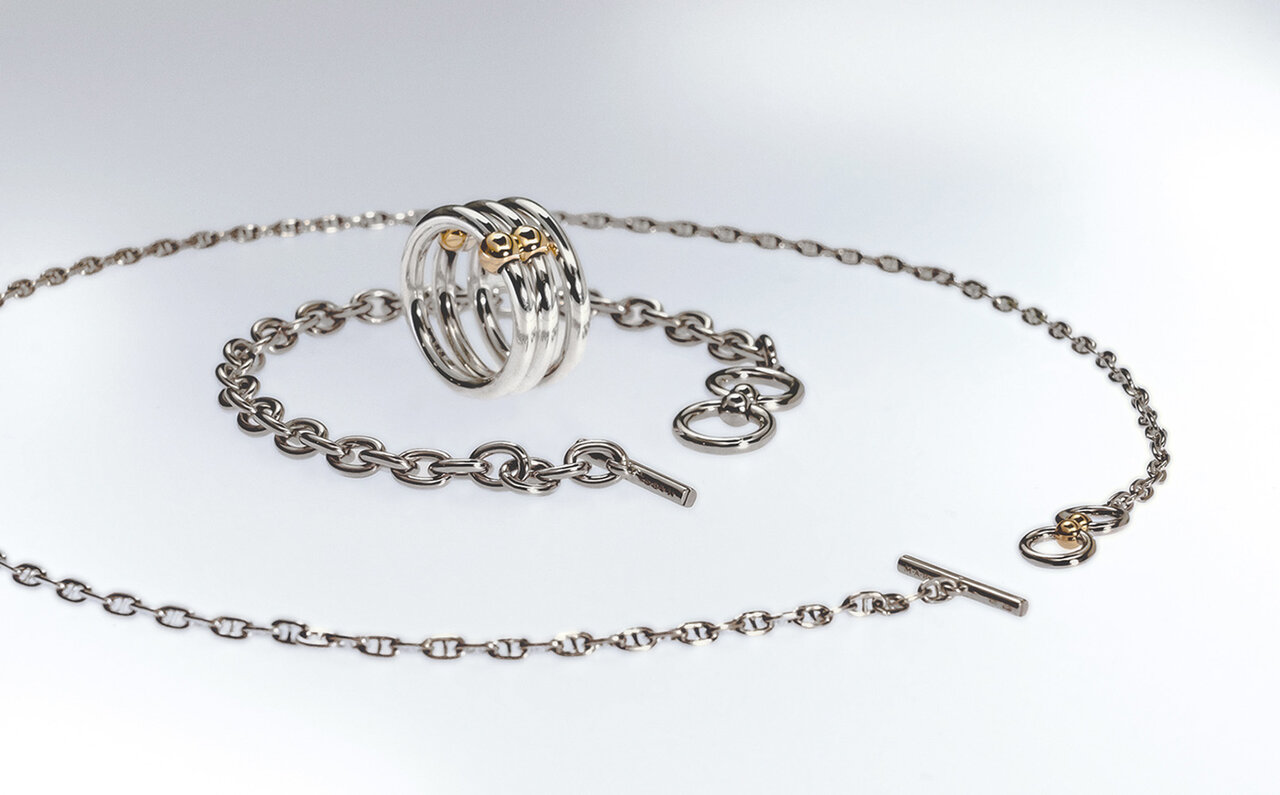 MARS マーズ コンポジットシブルリングK18 金イエローゴールド