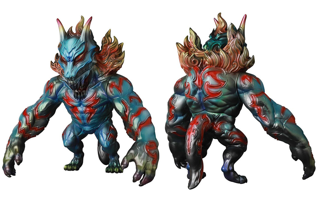 メディコムトイ Gallery by Amplifier NEPTROS Gallery by Amplifierより天野喜孝の立体新作「VALCANO