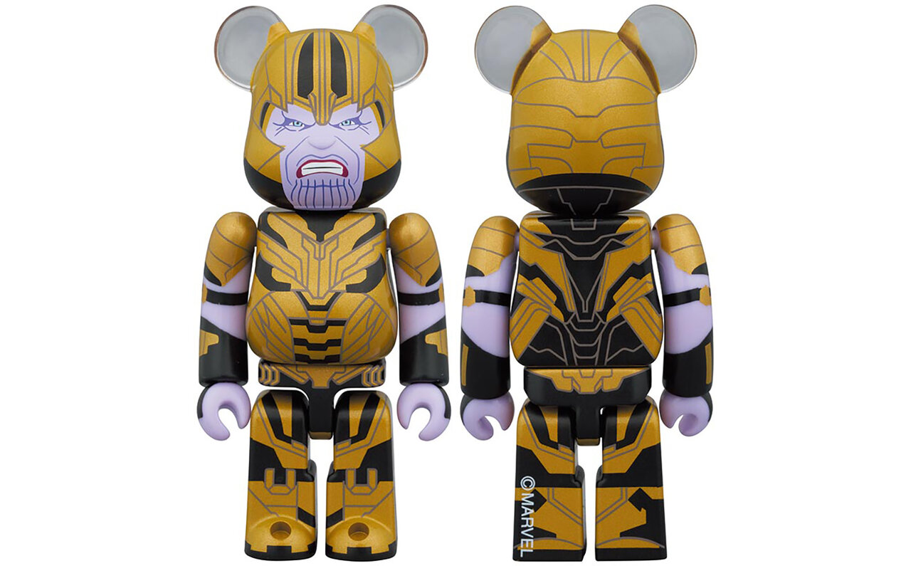 BE@RBRICK CHASEの第3弾は「MARVEL INFINITY SAGA」がエントリー