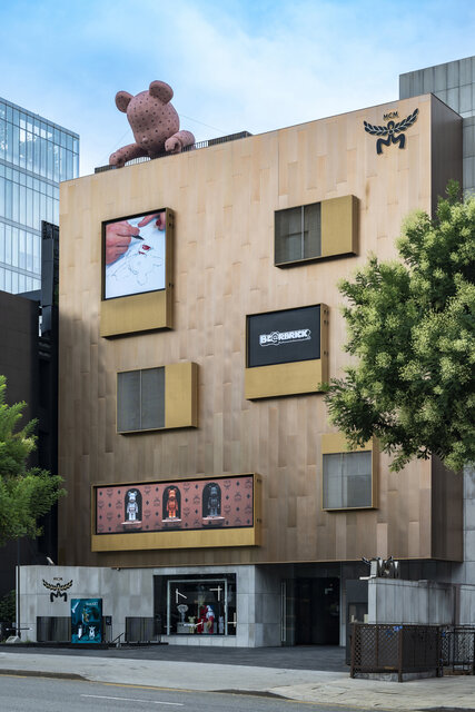 韓国・ソウルのMCM HAUSにて没入型エキシビション...