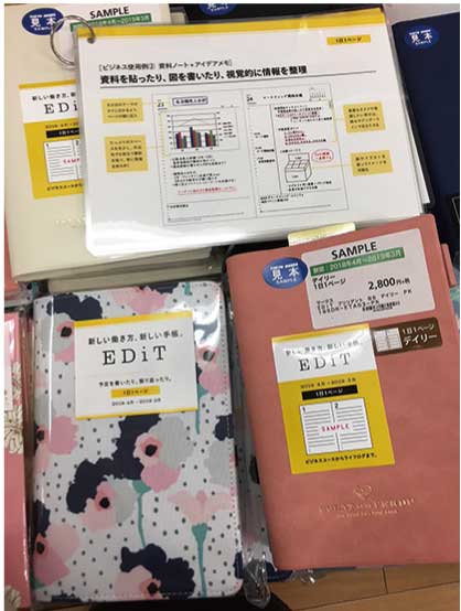 【マネー・仕事】1日1ページから月間まで機能的な「EDiT」手帳