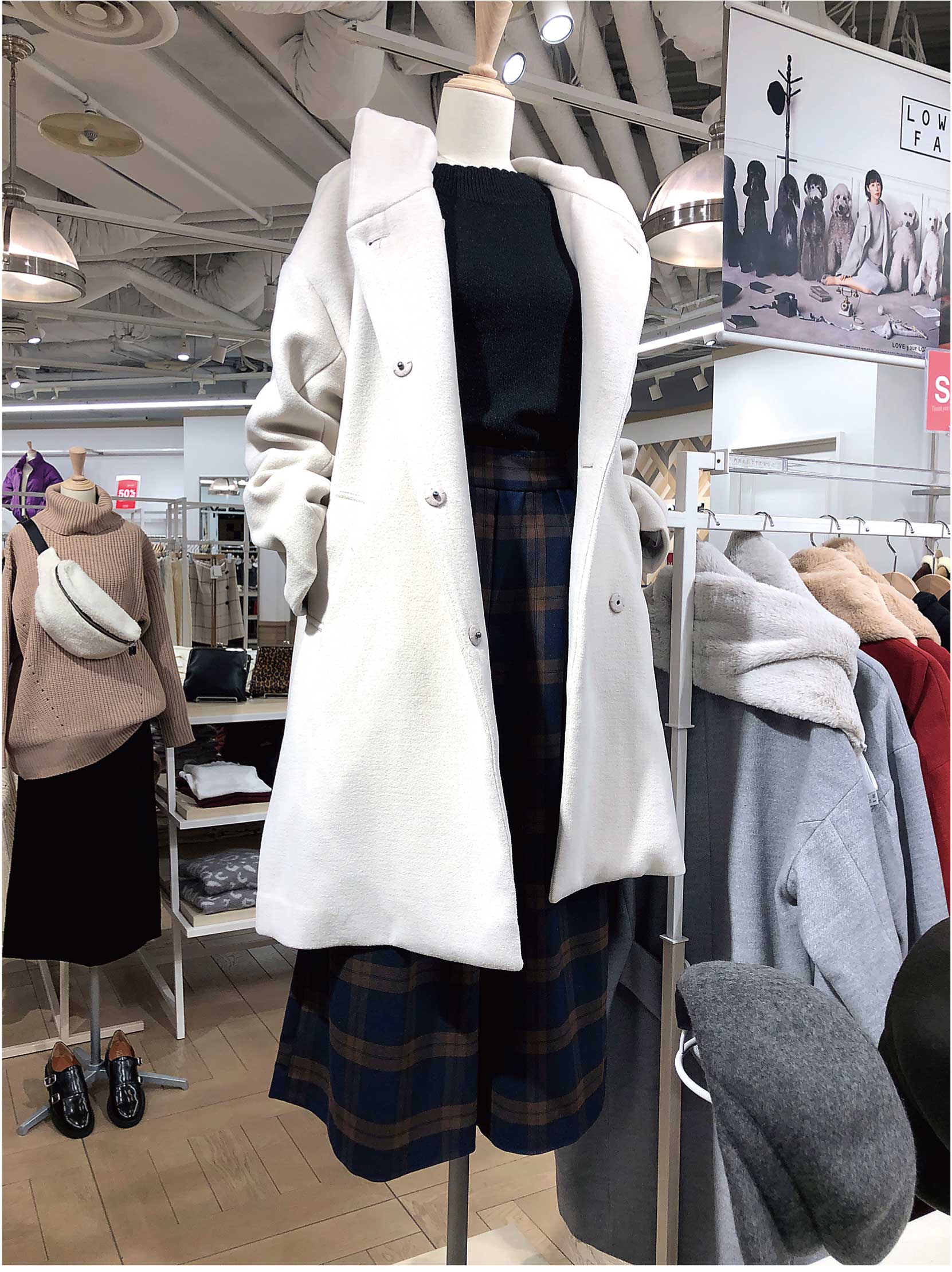 【ファッション】ゆるりと着つつバランスよく「ロング丈×ロング丈コーデ」(2019年2月号)