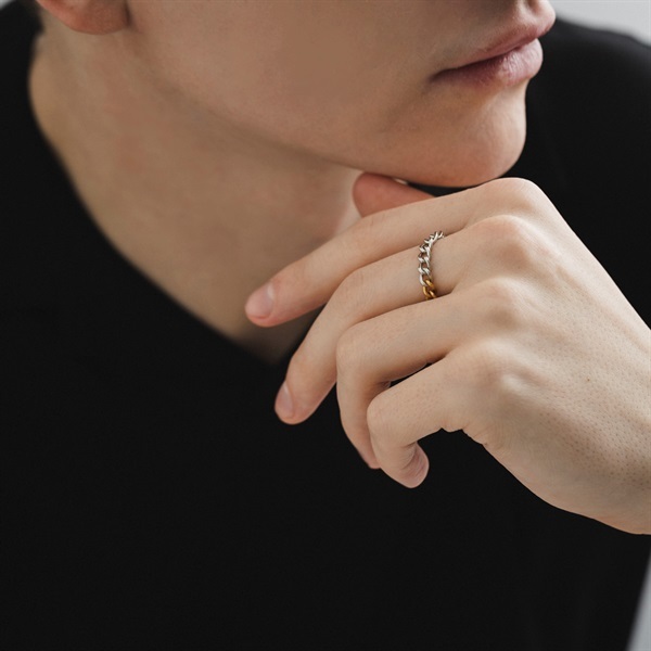４℃ HOMME+のチェーンリング