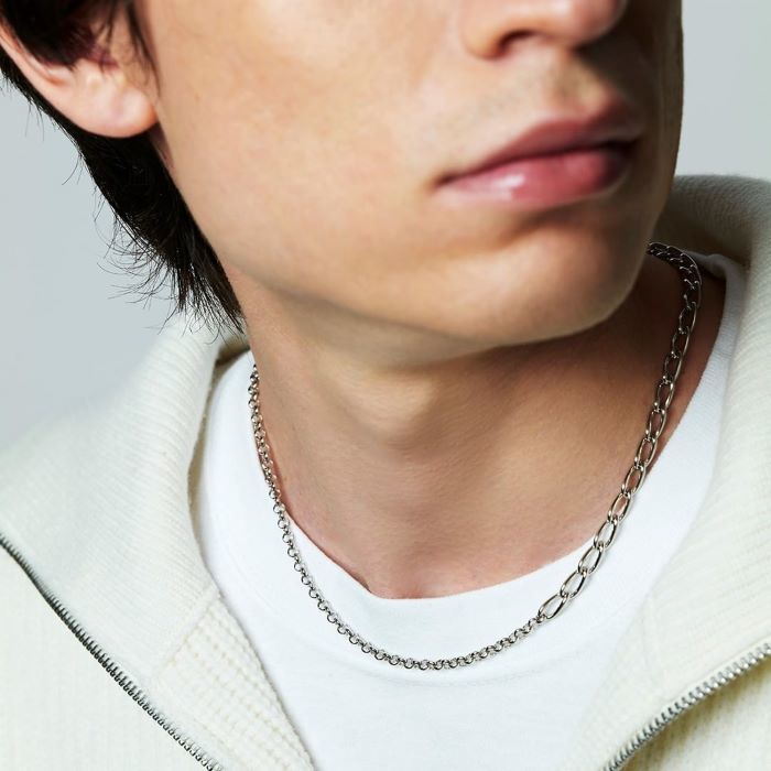 4℃ HOMME+のチェーンネックレス