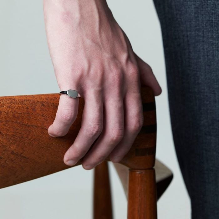 4℃ HOMME+のシグネットリング