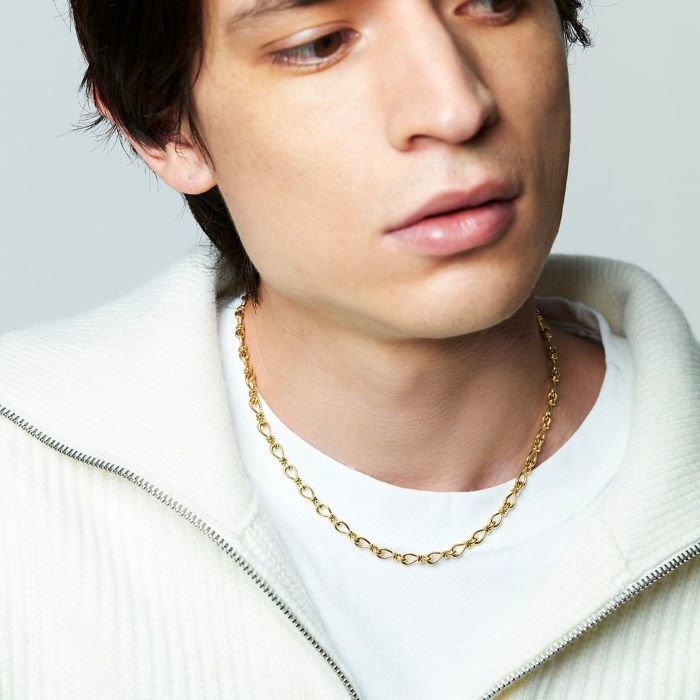 4℃ HOMME+のチェーンネックレス