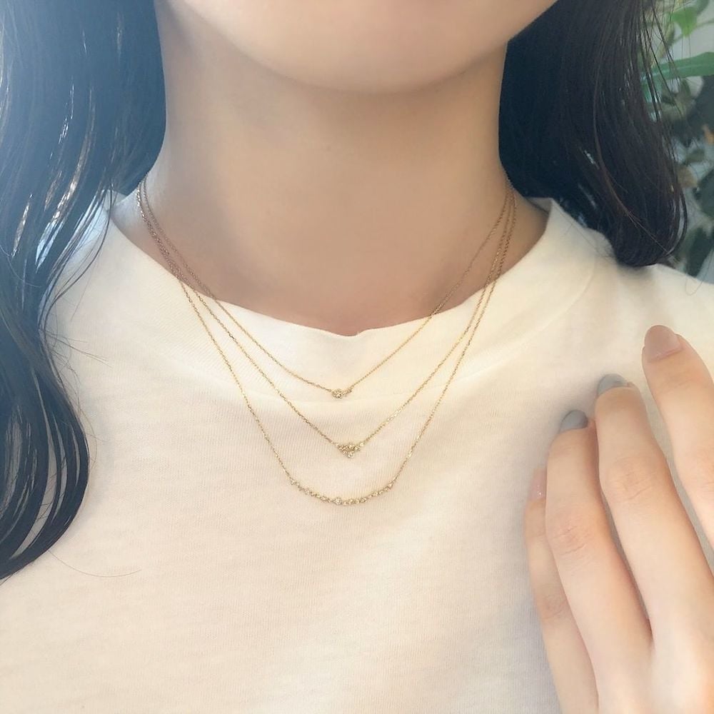 ご褒美の４℃ネックレス