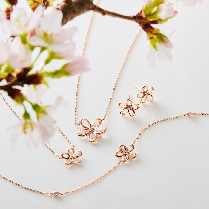 ４℃の桜ネックレス