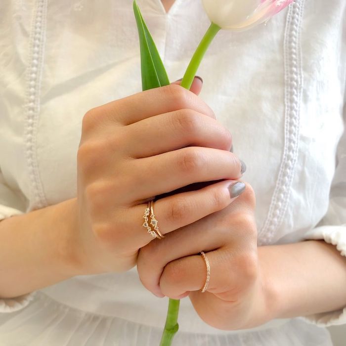 ４℃のPinky Ring