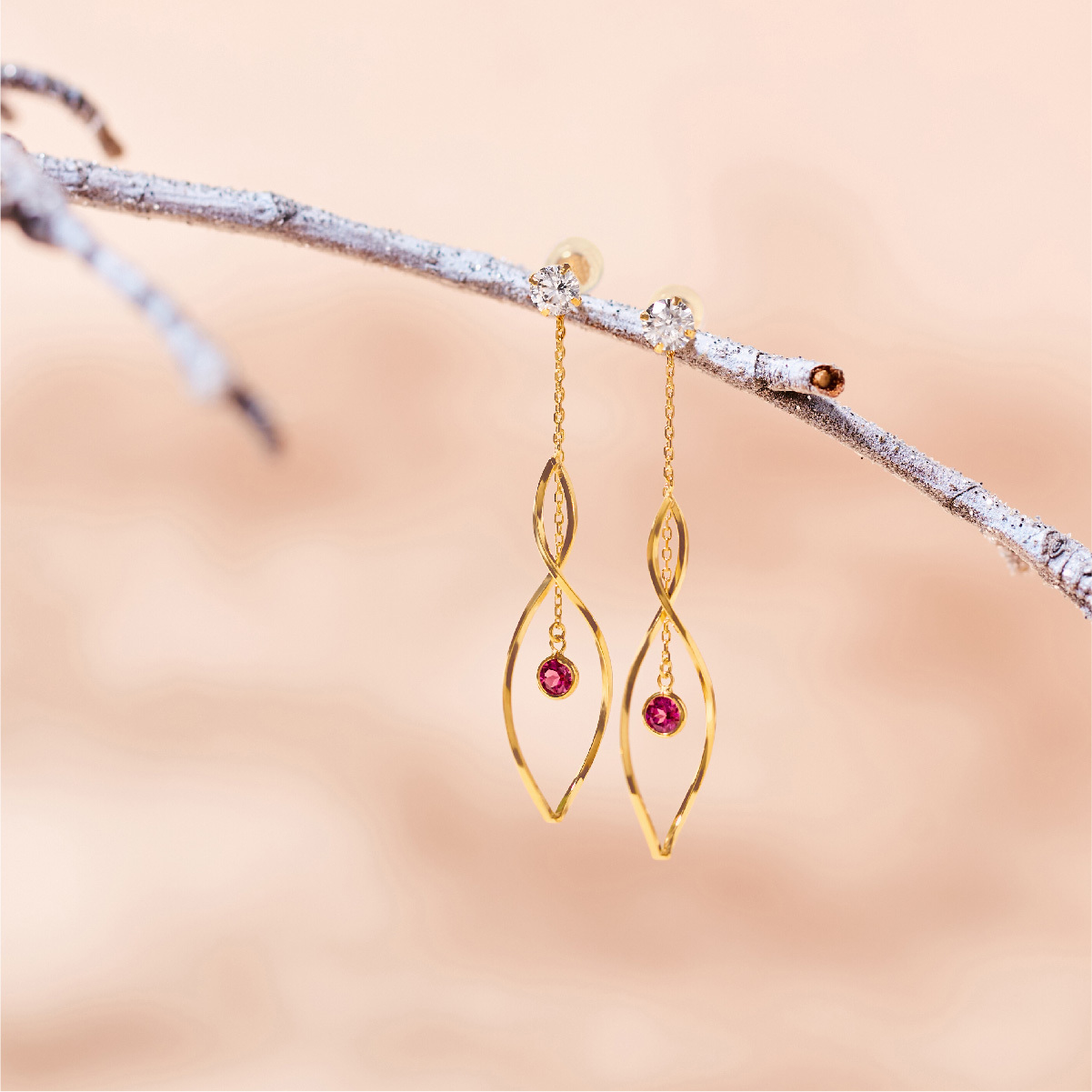 ４℃の【NEW YEAR限定】シルバー ピアス