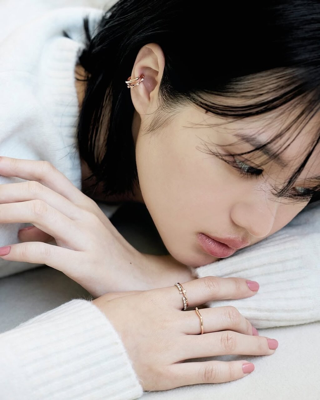 【2019秋冬】大人の最旬ニットワンピコーデ＆ジュエリー