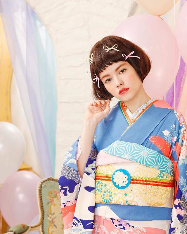 成人式のヘアスタイル おすすめアレンジ ショート編 スパークルボックスマガジン