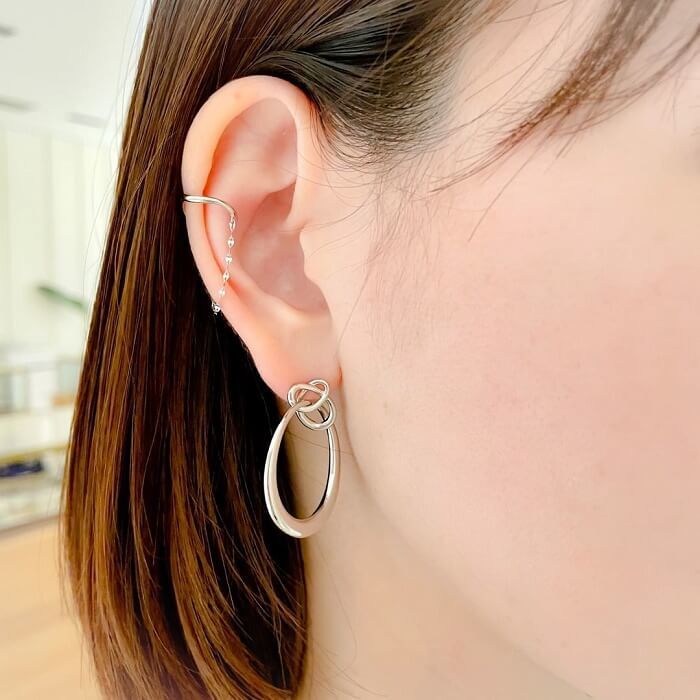 ４℃のご褒美シルバーピアス