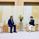 【東京都】【知事の部屋】面会（アンドリュー・パーソンズ国際パラリンピック委員会（IPC）会長）