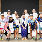 【東京都】【知事の部屋】「第1回東京羽村スーパースプリントトライアスロン大会」 表彰式