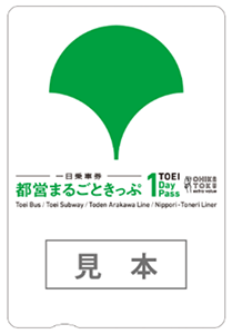 きっぷの見本の画像