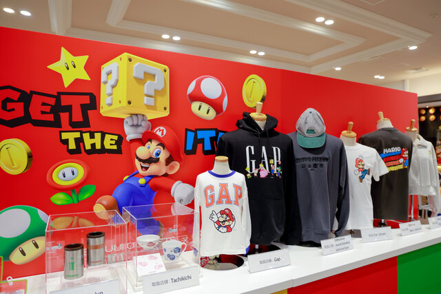 プレミアム・アウトレット限定！「スーパーマリオ」とコラボした  