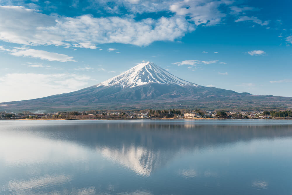 富士山 逆さ富士