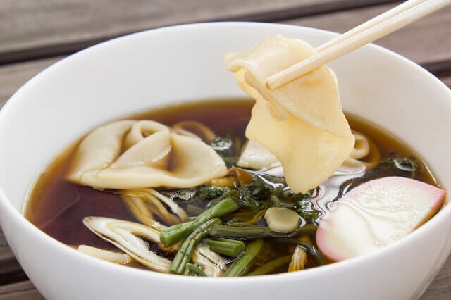栃木を代表するB級グルメの1つ「耳うどん」